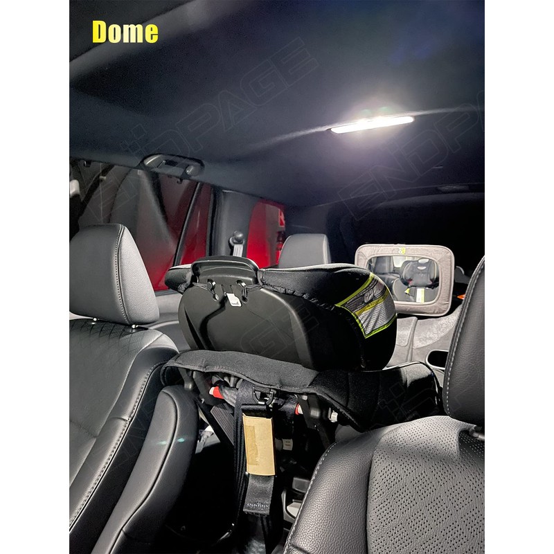 ENDPAGE 6-Pieces Civic LED Interior Light Kit for Honda Civic