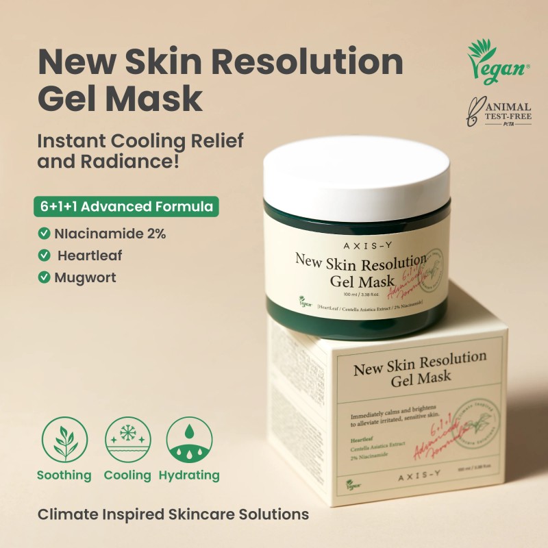 AXIS-Y [AXIS-Y]New Skin Resolution Gel Mask 100ml