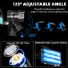 Dszuu 3000 Lumens Super Bright Headlamp, Rechargeable LED Head Lamp,