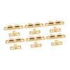 6 Set Cabinet Door Catch Brass Cabinet Door Closet Ball