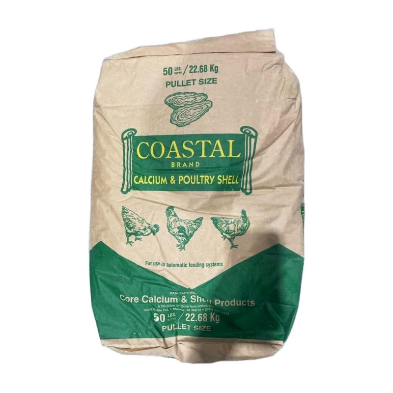 Homestead Harvest Coastal Oyster Shell Calcium Supplement – for Chickens