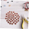 SEWACC 40pcs Rhinestone Decorations Hand-Painted Diamond Embellishments for DIY Jewelry