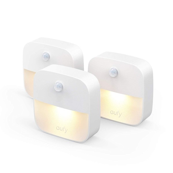 eufy eufy Glow 3 Pack LED Nachtlicht mit Bewegungssensor, Warmes