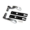 UHRIG Retro Wrought Iron Handle Set for Garden Door, Door