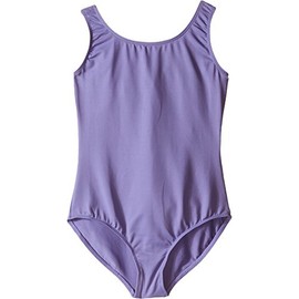 Bloch Dance Girls Dynamic Microlux Tank Leotard, Lavender, 8-10
