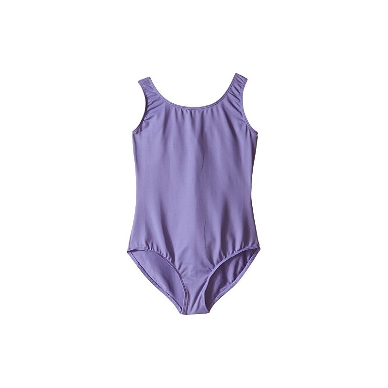 Bloch Dance Girls Dynamic Microlux Tank Leotard, Lavender, 8-10