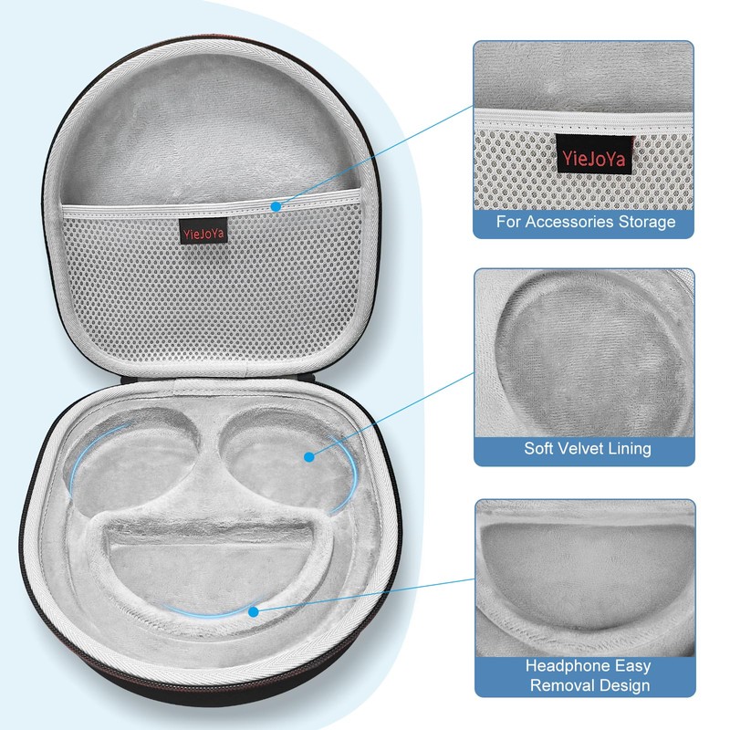 Hard Case for Sony WH-CH700N/WH-CH710N Headphones - Protective Travel Case