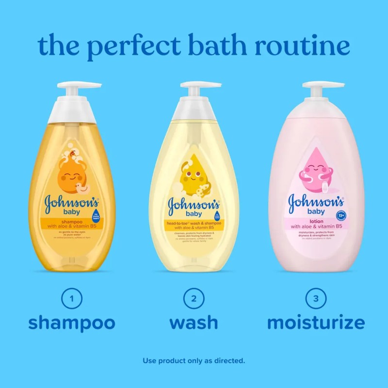 Champú Johnson's Baby Con Aloe Vera Y Vitamina B5 600