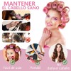 63 Tubos Para Rizar Cabello Abrazadera Plástica Para Cabello