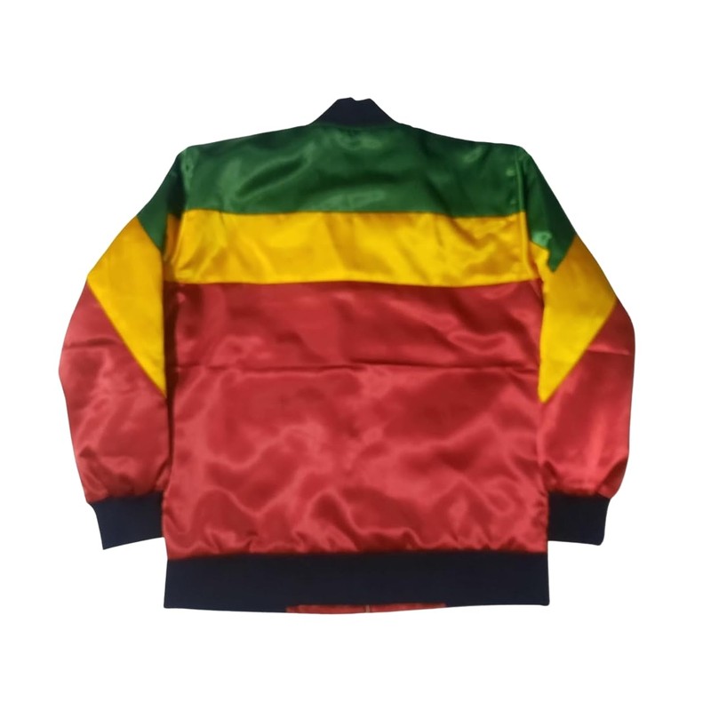 My Party Shirt Rasta Flag Jacket - Mens Small