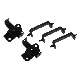 Inline Tube Replacement For Inline Tube 4 Core Radiator Mounting Brackets and Insulators Compatible with 1964-67 Pontiac A-Body GTO, LeMans and Tempest
