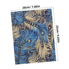 KONTONTY 5pcs Cotton Fabric for DIY Craft Quilting and Patchwork Durable and Breathable Material for Sewing Projects and Handmade Fun