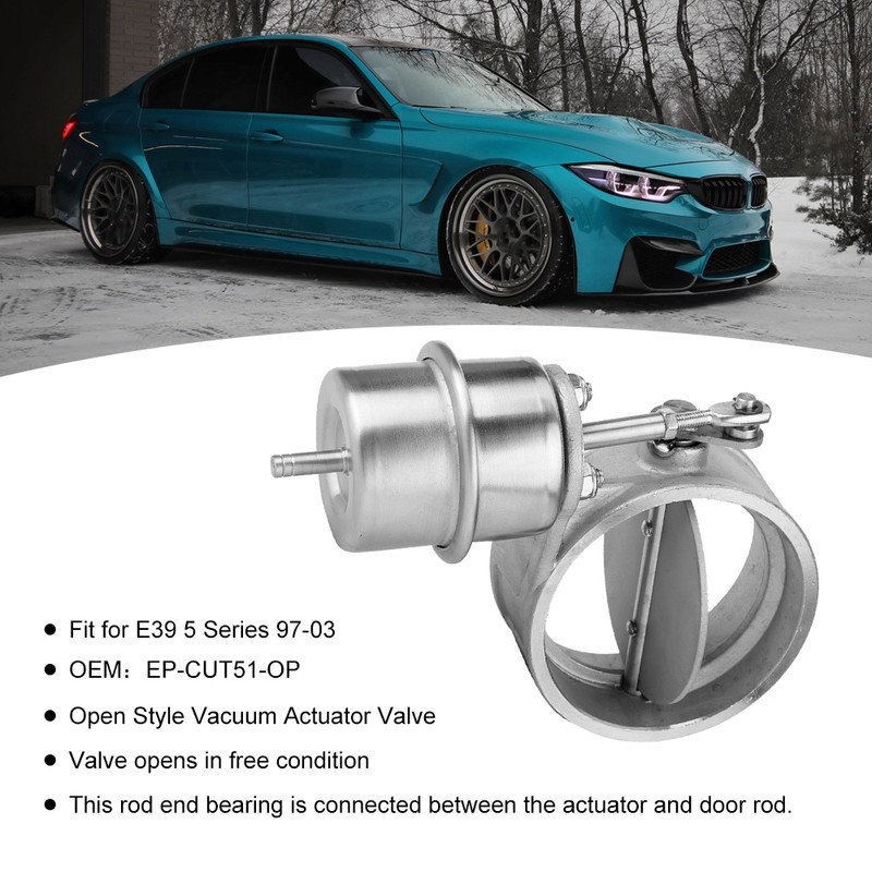 2in 51mm Open Style Vacuum Valve Exhaust Control EP CUT51