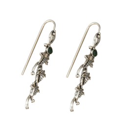 Stocking Stuffers Holiday Outfits for Women 2024 Boho Leaf Earrings Western Earrings for Women Long Leaf Plant Earrings Spring Dainty Earrings Jewelry Gifts