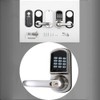 Left Hand Digital Keypad Door Lock Stainless Steel Electronic Keyless