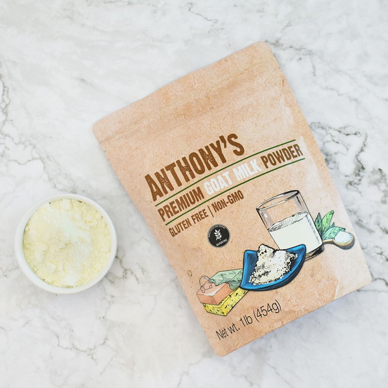 Anthony's Anthony's Premium Goat Milk Powder, 1 lb, Gluten Free,