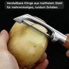 Premium 304 Stainless Steel Upgrade, Multifunctional Kitchen Fruit and Vegetable