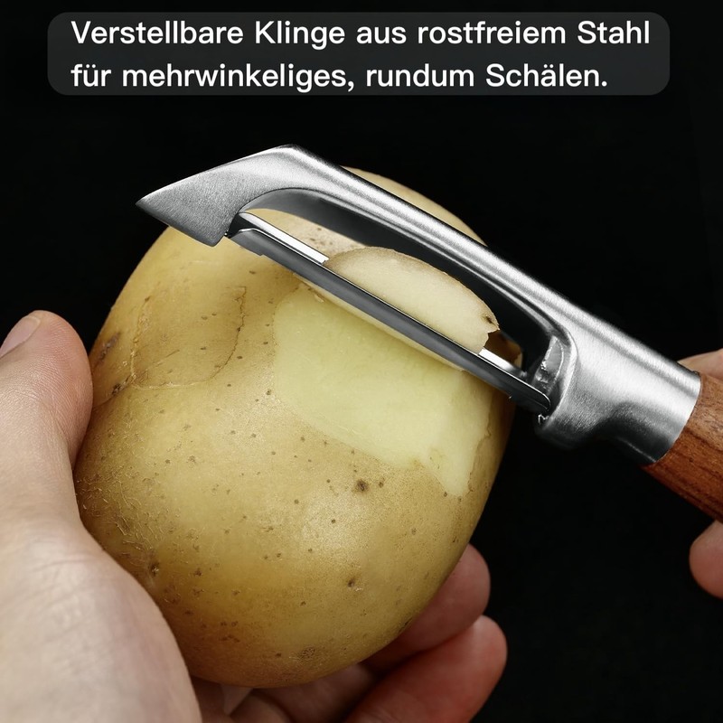 Premium 304 Stainless Steel Upgrade, Multifunctional Kitchen Fruit and Vegetable
