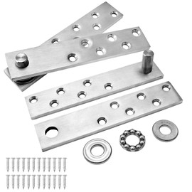 TamBee Hidden Door Hinge Pivot Door Hinge Hardware Heavy Duty Secret Door Hinges Hidden Bookcase Hinges Stainless Steel Invisible Hinge Hardware