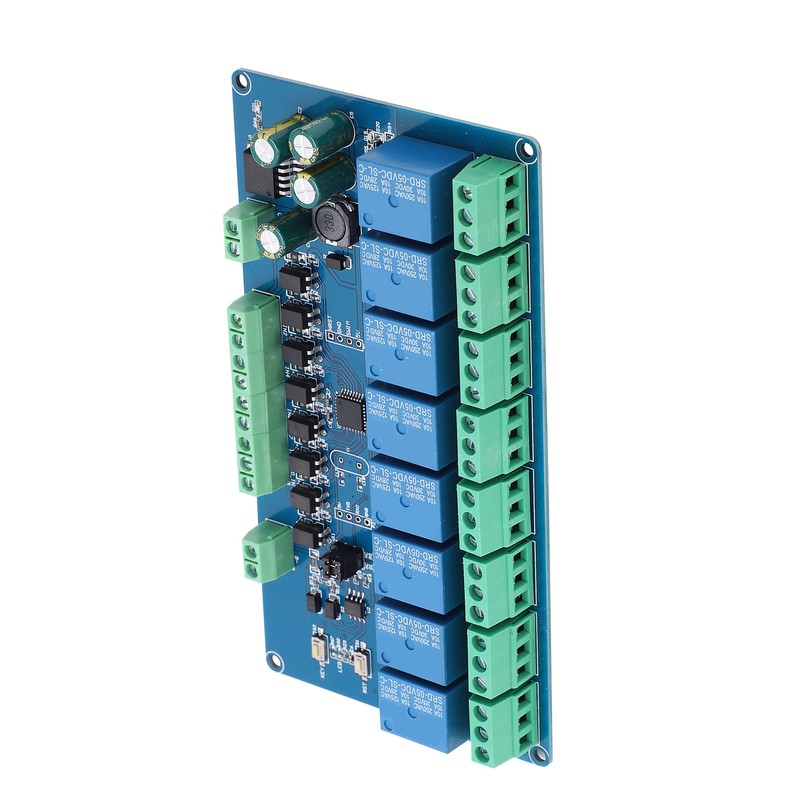 Relay Module 8 Channel Optocoupler Input Signal Detection Electronic Component