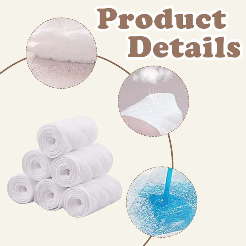 Syylqyr 6PCS Under Bra Sweat Liners, Bra Liners for Sweat