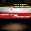 H11/H8/H9 LED Headlight Bulbs With Canbus Decoders, 100W 18000LMS LED