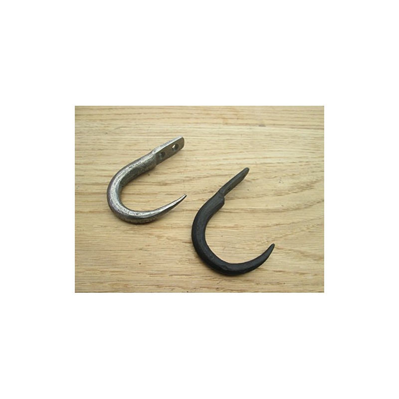 IRONMONGERY WORLD® Hand Forged Blacksmith Vintage Wrought Iron Kitchen Meat