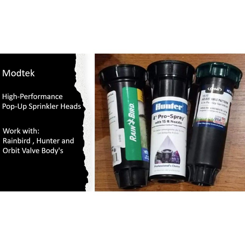 Replacement Pop UP Sprinkler Heads for RainBird, Hunter, Orbit Pop