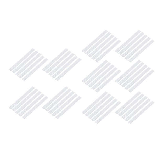 Unbranded 50x White Makeup Brush Mesh Cover Cosmetic Brush Protector