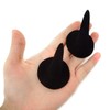 Honbay 2PCS Black Velvet Finger Ring Display Stand Organizer Stand