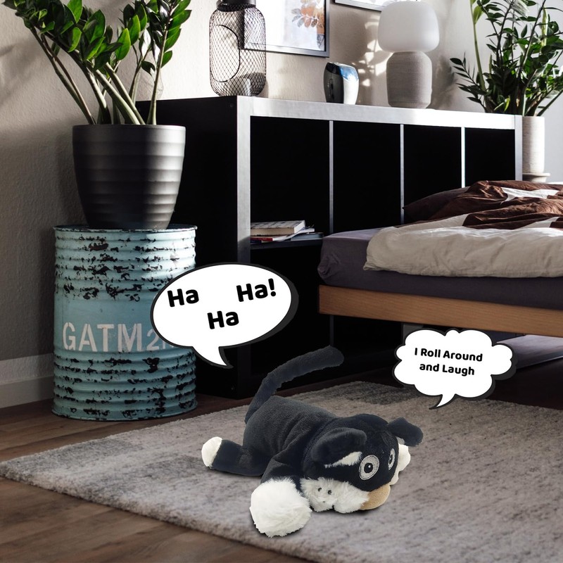 Mad Monkey Chuckle Buddies - Laughing Soft Toy with Motion