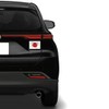Magnet, Car Flag Series (Hinomaru National Anthem, 5.9 x 3.9