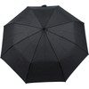 Knirps Fibre T2 Duomatic Umbrella - Pinstripe, black, pinstripe