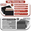 CXIIPOL 110 Pack Black Trading Card Envelopes, 7x 4.35 Inch