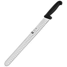 12-inch Blade Granton Edge, Turkey, Salmon, ham Slicer, Meat Slicing Knife. NSF Approved, Best Knife to Slice Large Roast and Whole Turkey.