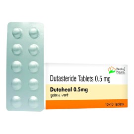 Dutasterida 0.5mg 100 Tabletas Dutaheal Sabor Sin Sabor