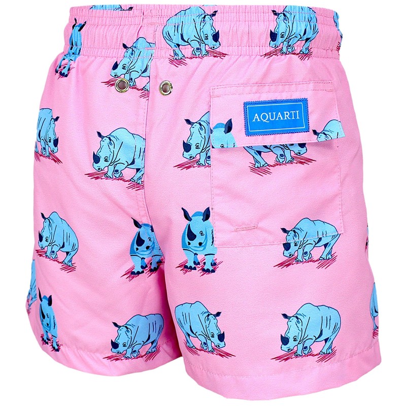 Aquarti Father Son Swim Shorts - Quick Drying, Chlorine and