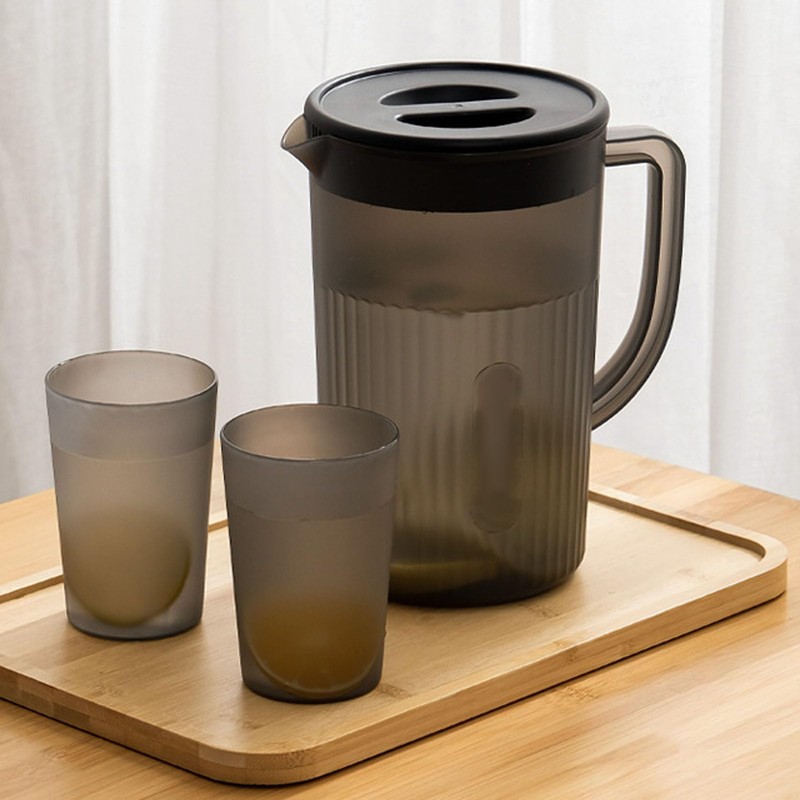 Water Pitcher, Comfortable Handle for High Temperature Resistant Cold Water