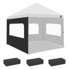MordenApe Sunshade Sidewall with Mesh Window for 10x10 Pop Up
