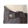 Shires Moretta Synthetic Gaiters Brown/Black - Adults Small, Brown