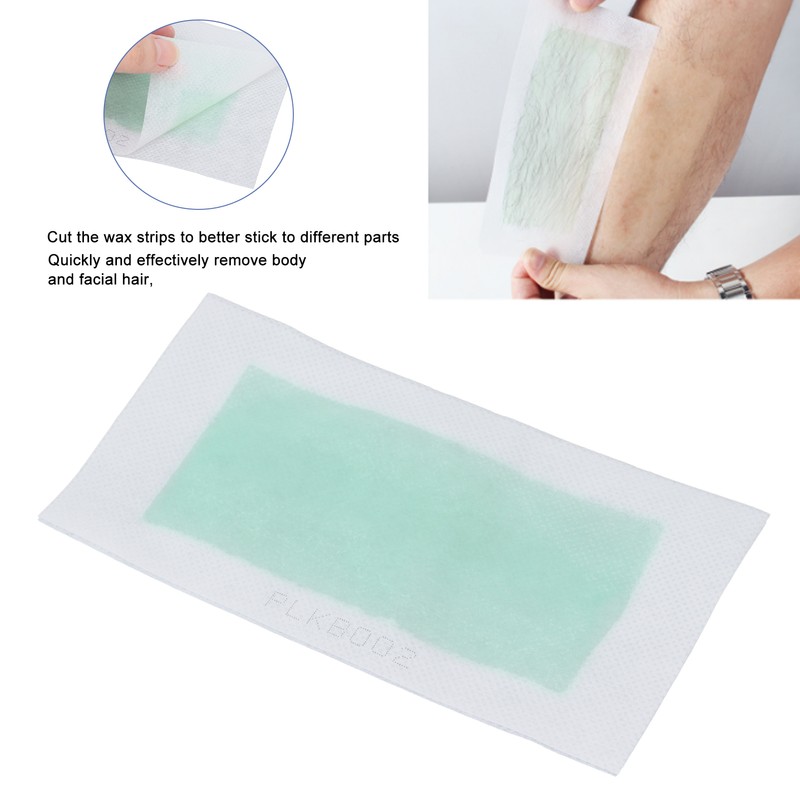 40pcs Wax Strips Kit Double Sides Fast Hair Remover Strips