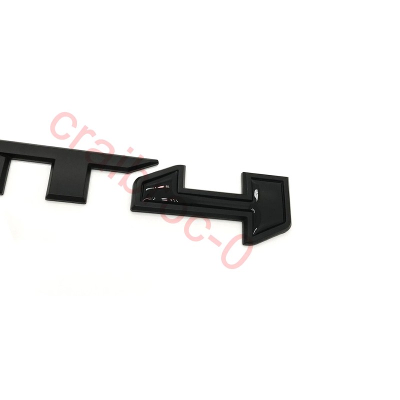 GMC 3Pcs Black 2019 - 2025 GMC SIERRA 1500 AT4