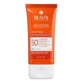 Rilastil Sun System Velvet Touch Spf 50+ 50ml Protector Solar Facial Textura Aterciopelada
