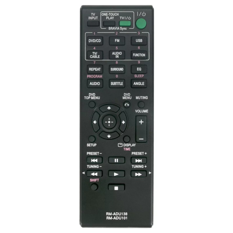 For-Sony New RM-ADU101 Remote Controller Replacement For Sony AV System