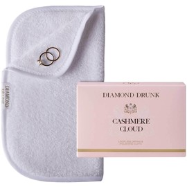 Diamond Drunk - Vegan Cashmere Cloud Cloth - Loopless - Snag-Free - Scratch Free for Diamonds, Gold, & Platinum Jewelry - Washable & Reusable Polishing Cloth for Jewelry, Rings, Bracelets, Watches