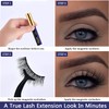 3D Magnetic Eyelashes with Eyeliner Kit - 7C SevenCrown Magnetic