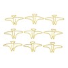 100pcs Paper Clips Prevent Slip Cute Animal Shaped Decorative Metal