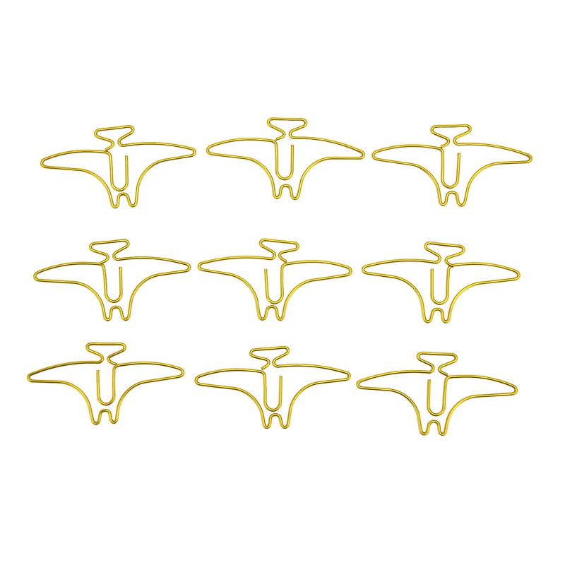 100pcs Paper Clips Prevent Slip Cute Animal Shaped Decorative Metal