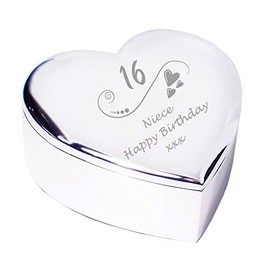 Chris Bag Of Goodies Niece 16 16th Sixteenth Happy Birthday Trinket Box Keepsake Gift Idea For Her