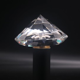 VIZBMYR Crystal Decorative LED Light Bulbs 5 Watt(Equivalent 40w),Fancy Unique Pretty Light Bulb E26 Base, Three Color Lightbulbs for Staircase,Bars, Ambience (FP-07A-100, 4PCS)